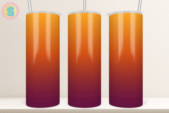 Autumn Ombre 20Oz Tumbler Wrap