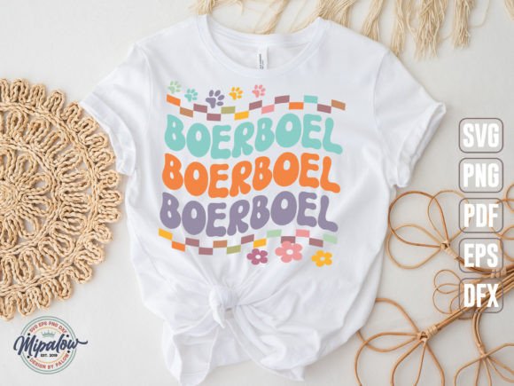 Boerboel Svg, Groovy Wavy Retro
