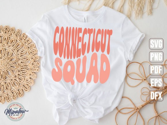 Connecticut Squad State Vintage SVG