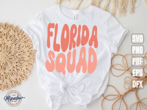 Florida Squad State Vintage SVG