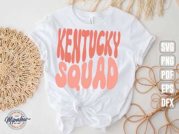 Kentucky Squad State Vintage SVG