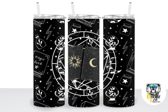 Mysteric Magic Witch 20oz Skinny Tumbler