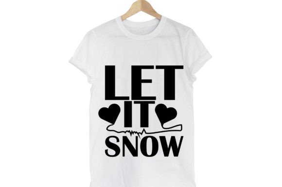 Potholder Svg Design, Let It Snow