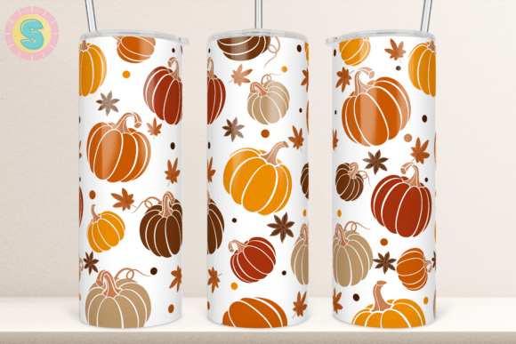 Pumpkin Spice 20Oz Tumbler Wrap