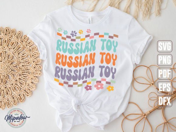 Russian Toy Svg, Groovy Wavy Retro