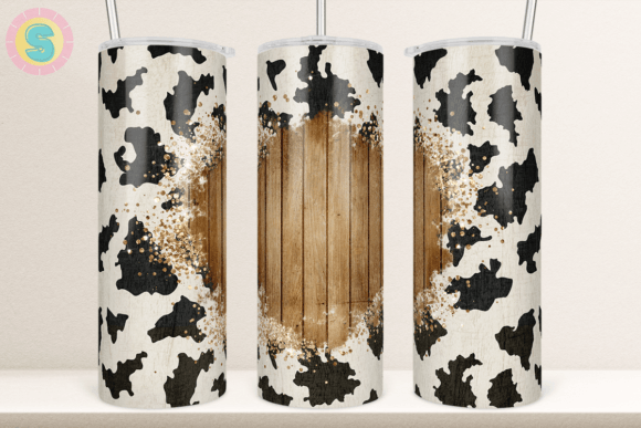 SEAMLESS Cow Hide 20Oz Tumbler Wrap