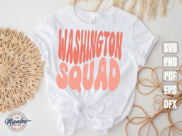 Washington Squad State Vintage SVG