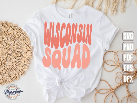 Wisconsin Squad State Vintage SVG